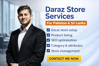 create, manage and optimize your daraz store for high sales