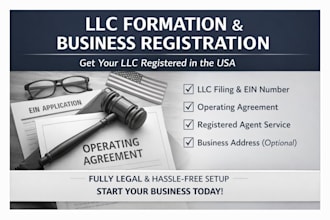 help you register your llc and handle all paperwork
