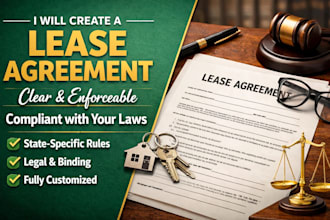 create a clear, enforceable lease agreement compliant with your laws