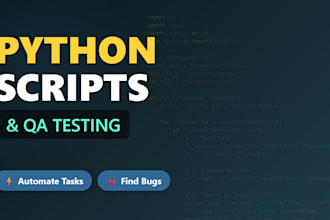 create a simple automation script in python or bash