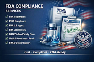 fda registration, fsvp compliance, US agent, and medical device import permit
