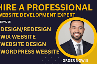 develop a SEO responsive wordpress website design business website bug fix