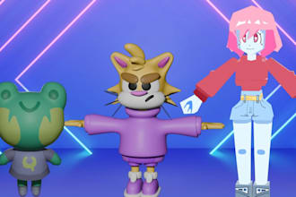 create 3d model for vtuber and vrchat