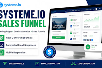 be systeme io sales funnel email automation expert sales funnel in systeme io