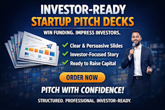 create investor ready powerpoint pitch decks for startups
