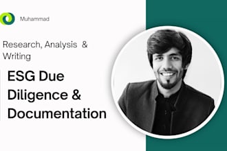 esg due diligence compliance and esg documentation
