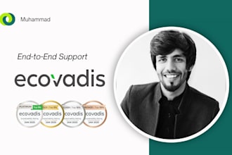prepare ecovadis assessment and supplier esg documentation