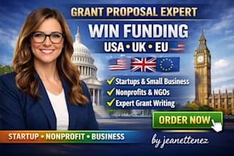 draft  grant proposals, grant research for nonprofits ngos in US, UK canada