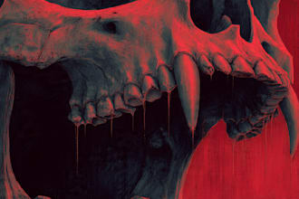 create dark art, horror or skull artworks illustration