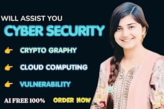 do cybersecurity, cloud computing, vulnerability, cryptography assignments