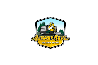 design unique advanced diesel equipment repair logo