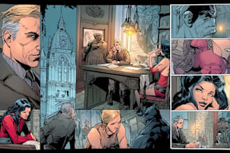 comic book artist graphic novel illustration