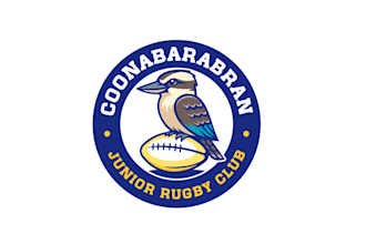 design coonabarabran junior rugby club logo