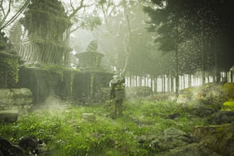 create fantasy 3d illustrations and cinematic environments