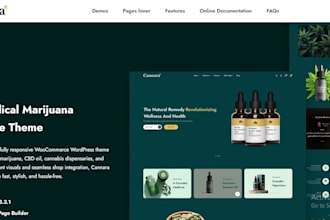 do ecommerce website, store design for cbd, thc, cannabis business