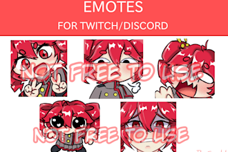 draw cute twitch emotes for your stream