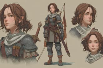 concept art and fantasy art illustrations