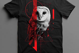 do minimalist t shirt design and typography t shirt design