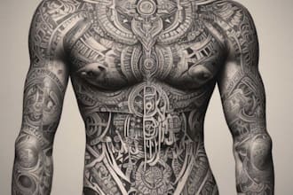 create tattoo artwork custom designed for your body