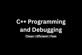 write, debug and optimize cpp programs