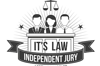 design a highly professional law logo for yuor company