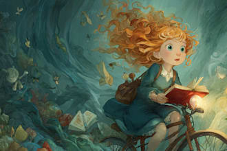 draw amazon KDP professional children book illustration