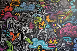 design graffiti designs, murals and wall arts
