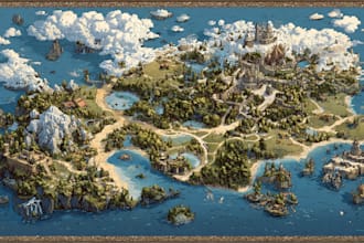 do fantasy maps and city maps