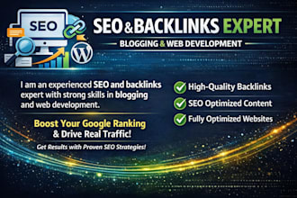 desgin blogging website on page or off page SEO