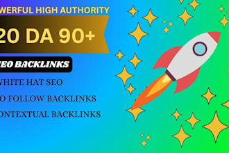 build high SEO backlinks to improve website authority