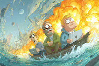 create comics and cartoon illustrations