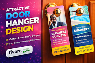 design professional door hanger
