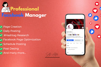do facebook page set up and management