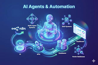 build ai chatbots, ai agents, and n8n automations