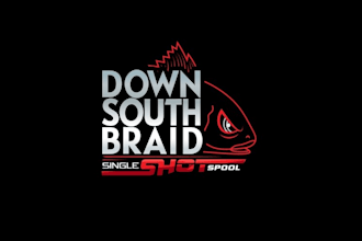 design down south braid fishing line company logo