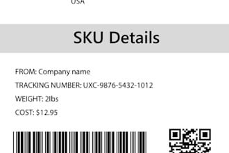 create a web based qr and barcode sku printing software