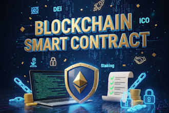 develop secure blockchain smart contracts for your business