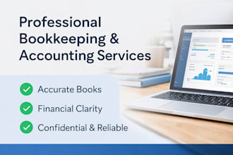 do comprehensive book keeping, accounting, financial analysis in excel