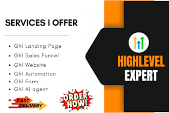 gohighlevel landing page ghl sales funnel ghl website gohighlevel ai agent ghl
