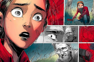 do comic book illustration comic graphic novel