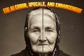 fix ai error, upscale, and enhancement of photos and images