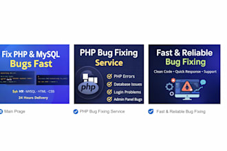 fix php and mysql error bugs and issues
