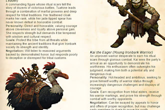 create the background and story lore for your ttrpg dnd game
