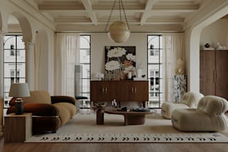 create photorealistic interior design renderings with 3dmax