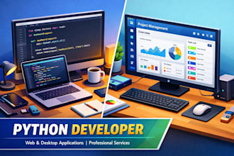 develop custom web and desktop applications