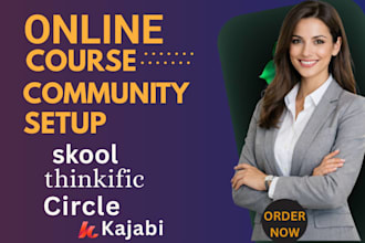 setup skool online course community coaching circle so