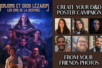 custom ai character art for dnd or movies