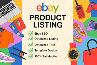 do ebay product listing, ebay seo product lister