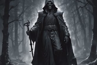 draw horror or fantasy monster or creature for you