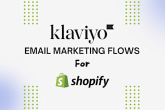 set up klaviyo email flows for shopify stores